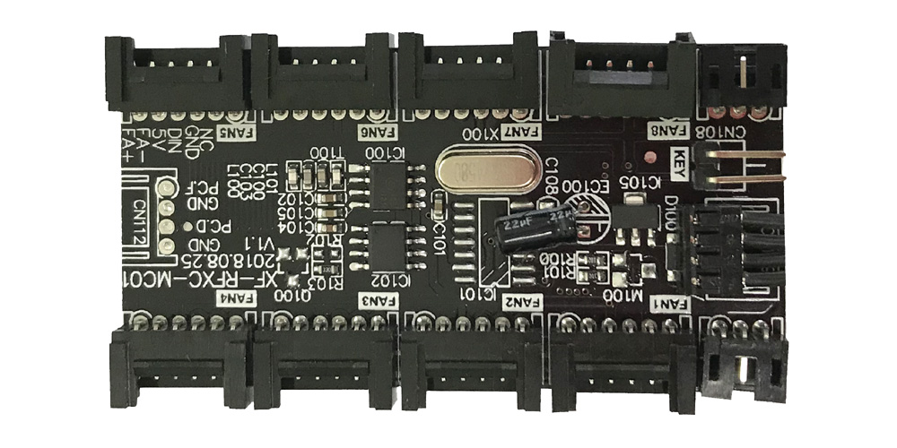 Контролер за вентилатори Makki RGB 8 fans / 6pin / IR remote control - MAKKI-RGB-FANCTRL2