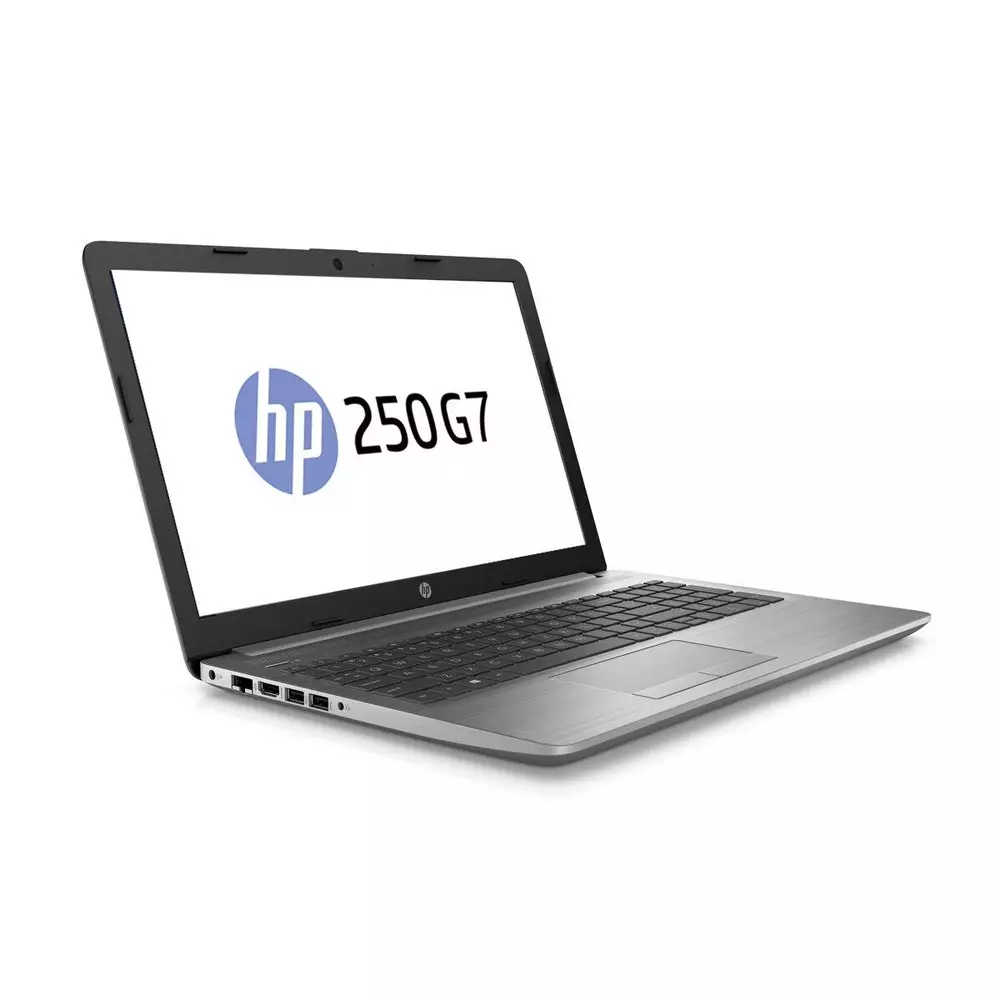 Φορητός υπολογιστής HP 250 G7, Intel Core i3-1005G1, 8GB DDR4, 256Gb SSD NVMEe, DVD-RW, Full HD 15.6", Ασημί