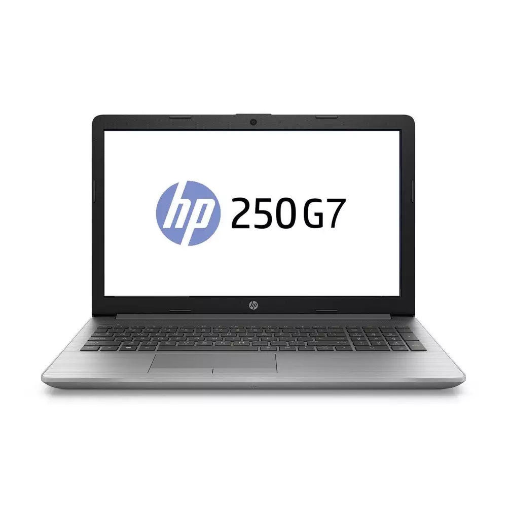 Лаптоп HP 250 G7, Intel Core i3-1005G1, 8GB DDR4, 512Gb SSD NVMEe, DVD-RW, FHD 15.6", WLED, Сребрист