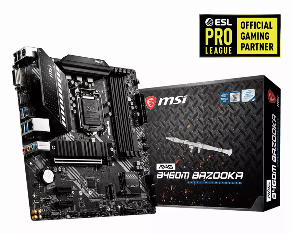 Дънна платка MSI MAG B460M BAZOOKA