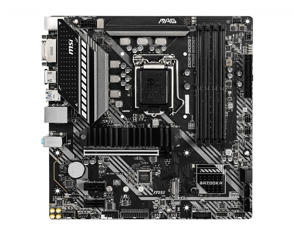 Дънна платка MSI MAG B460M BAZOOKA