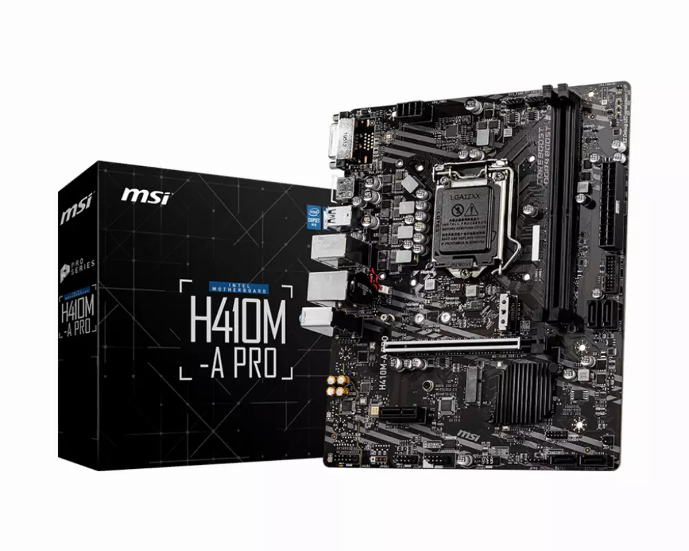 Дънна платка MSI H410M-A PRO