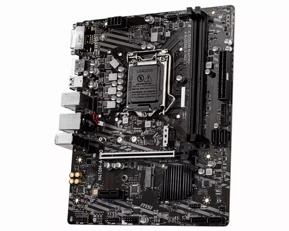 Дънна платка MSI H410M-A PRO