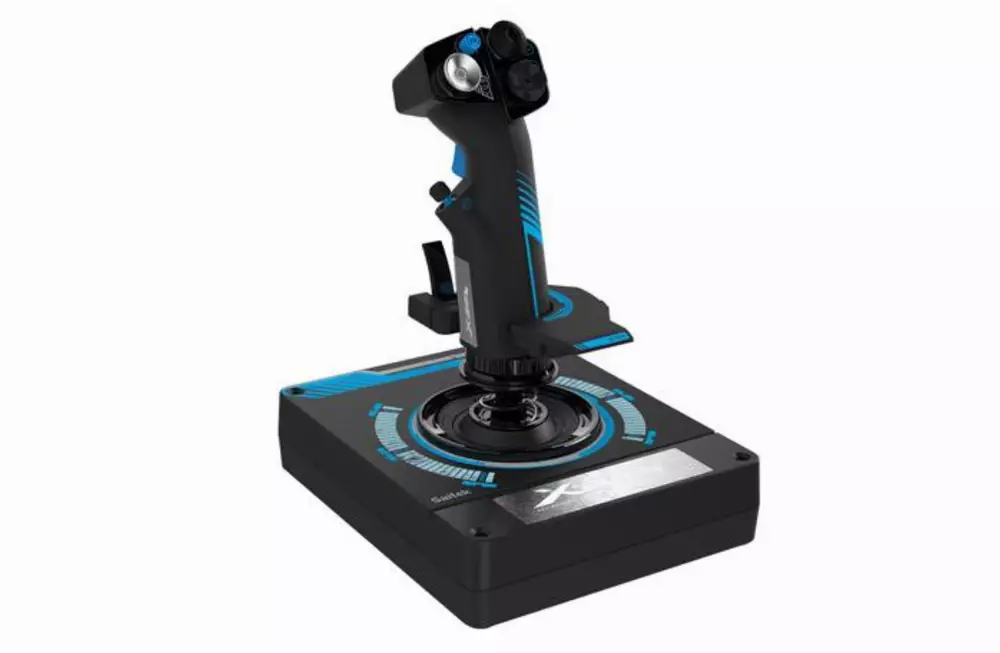 Джойстик Logitech Pro Flight X56 Rhino, за симулация на космически полети