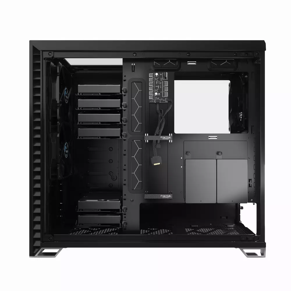 Кутия Fractal Vector RS Tempered Glass Dark