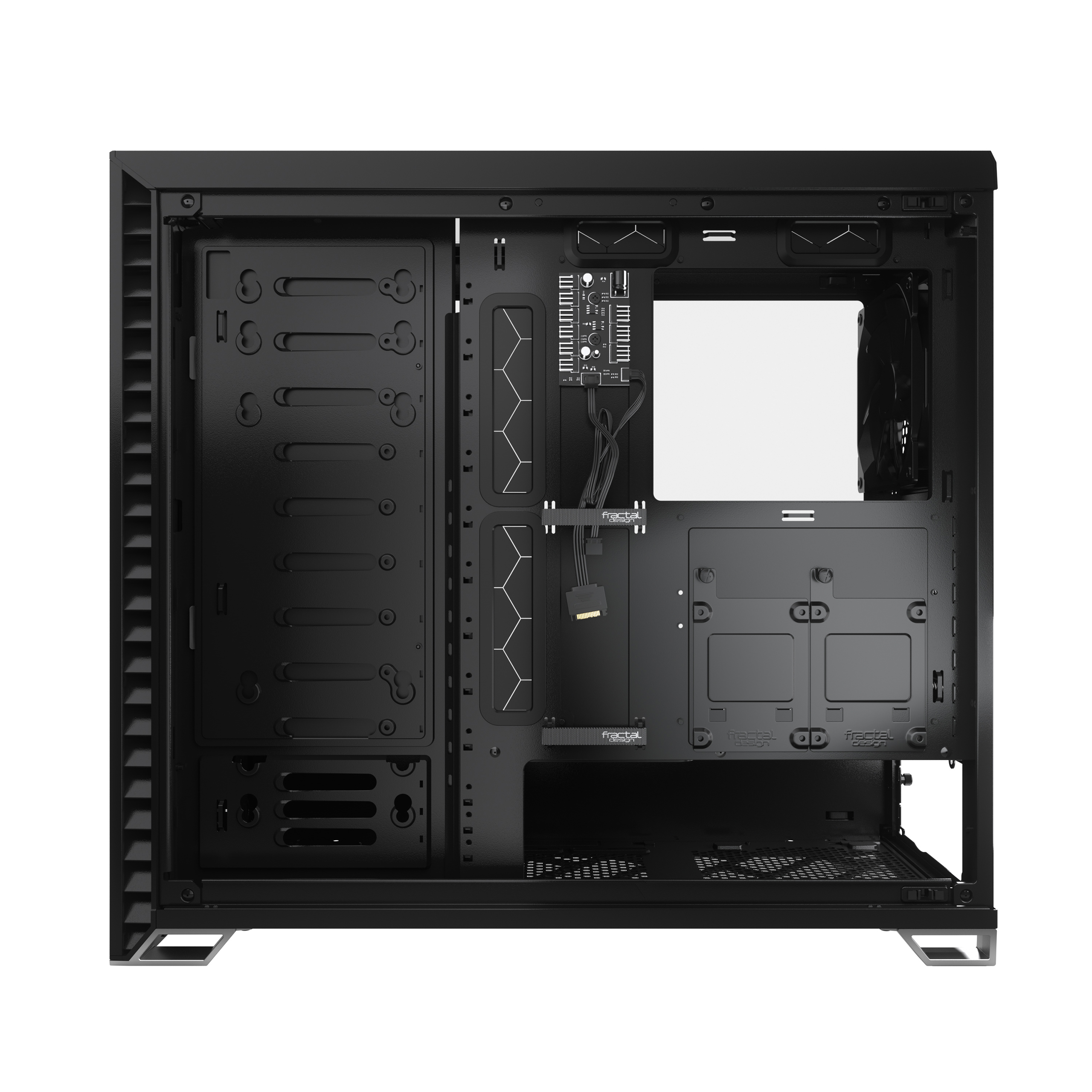 Кутия Fractal Vector RS Tempered Glass Dark