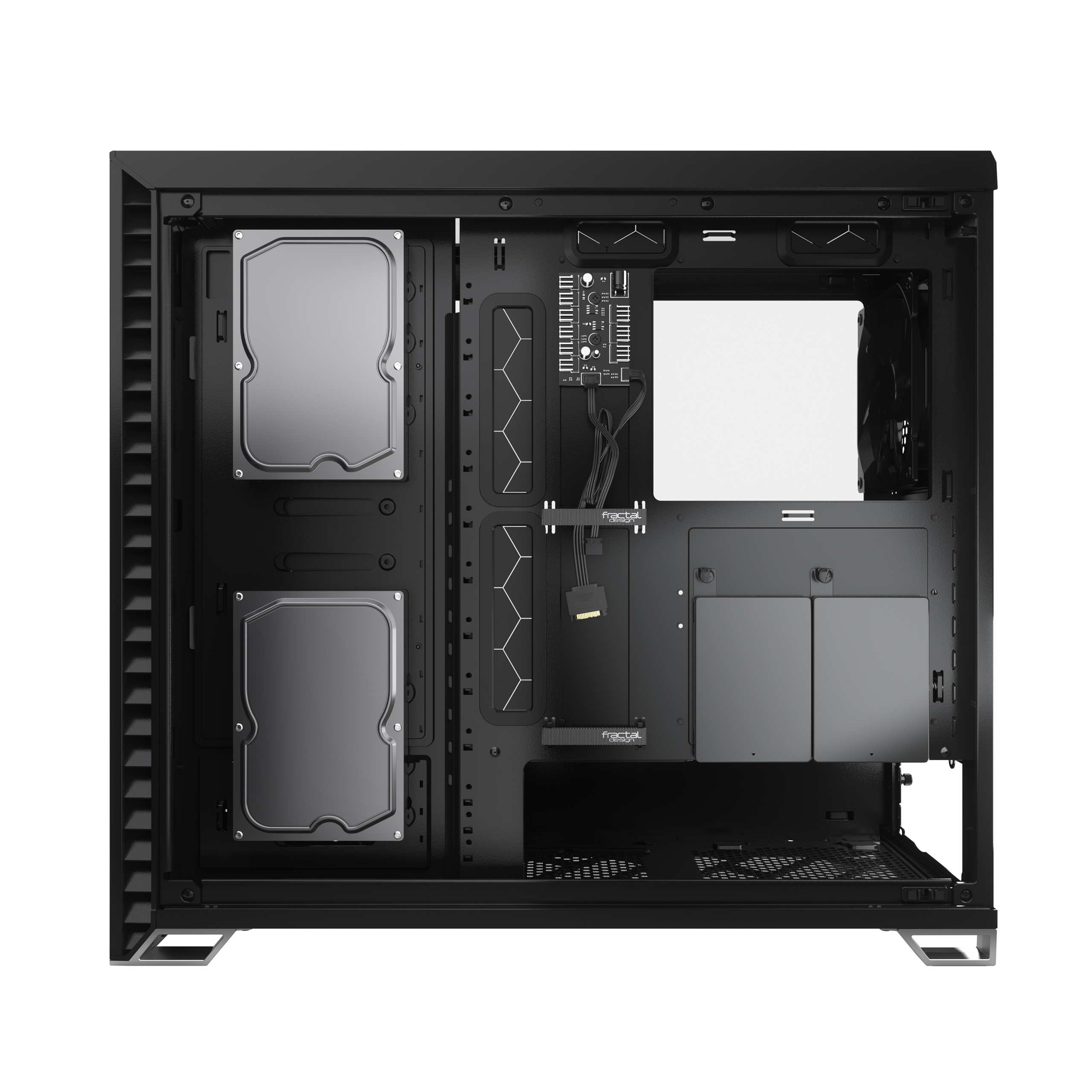 Кутия Fractal Vector RS Tempered Glass Dark