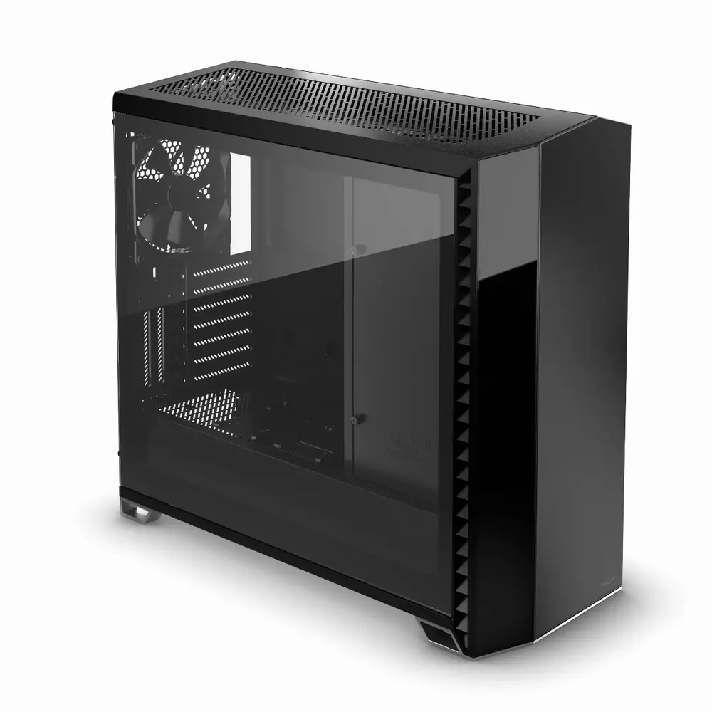 Кутия Fractal Vector RS Tempered Glass Dark