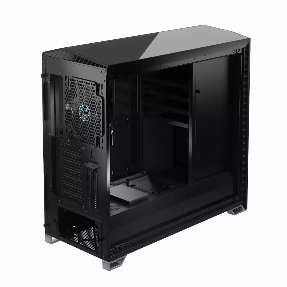 Кутия Fractal Vector RS Tempered Glass Dark