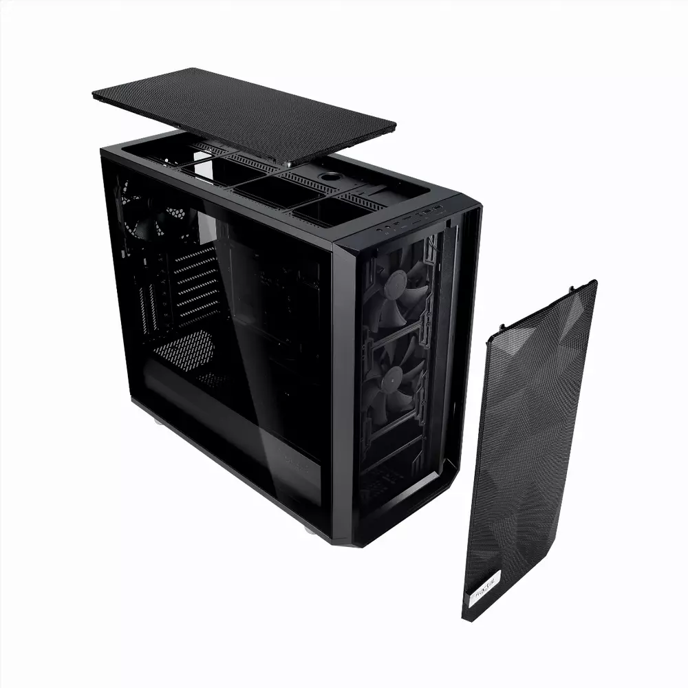 Кутия Fractal Meshify S2 Dark Tempered Glass
