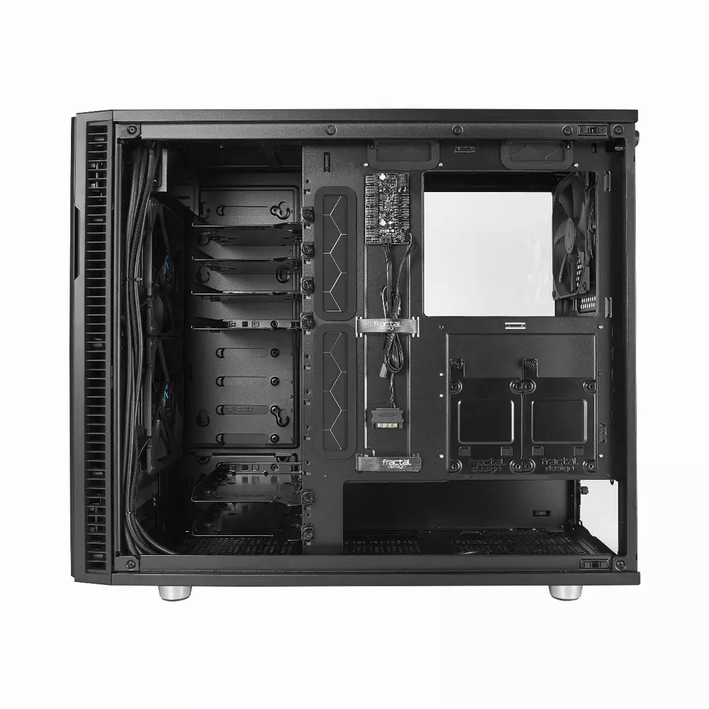 Кутия Fractal Define R6 Tempered Glass Black