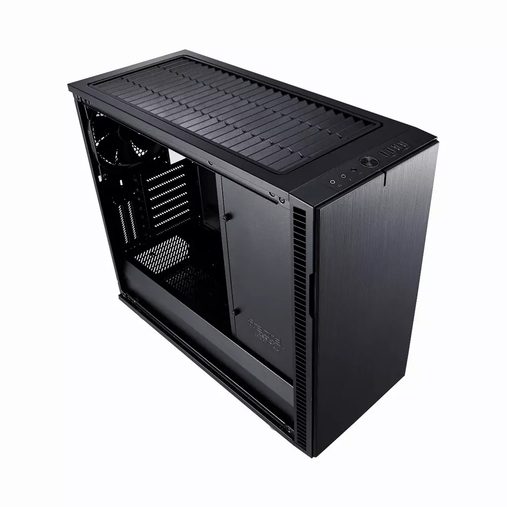 Кутия Fractal Define R6 Tempered Glass Black