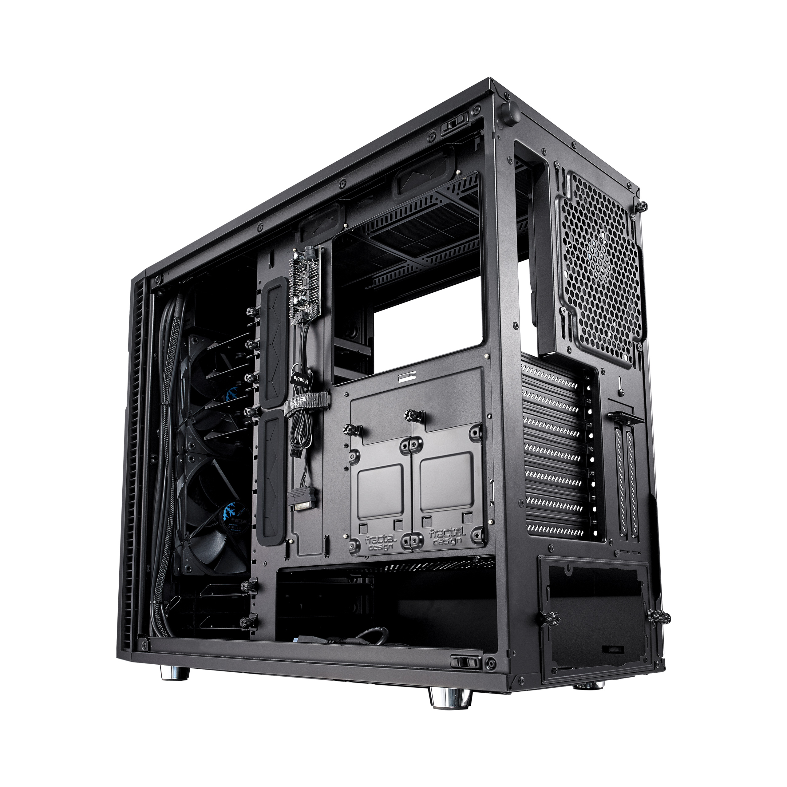 Кутия Fractal Define R6 Tempered Glass Black