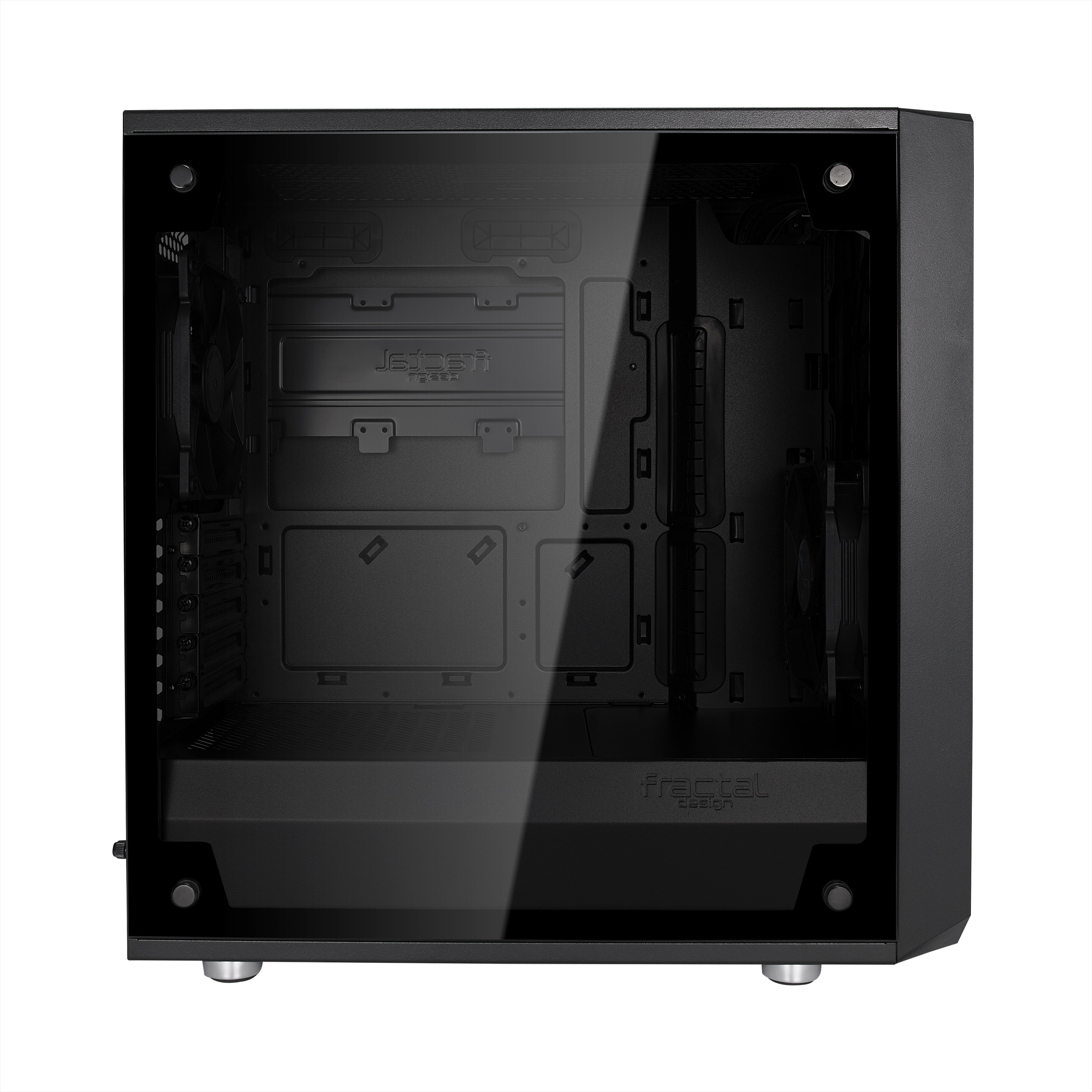 Кутия Fractal Meshify C Mini Dark Tempered Glass