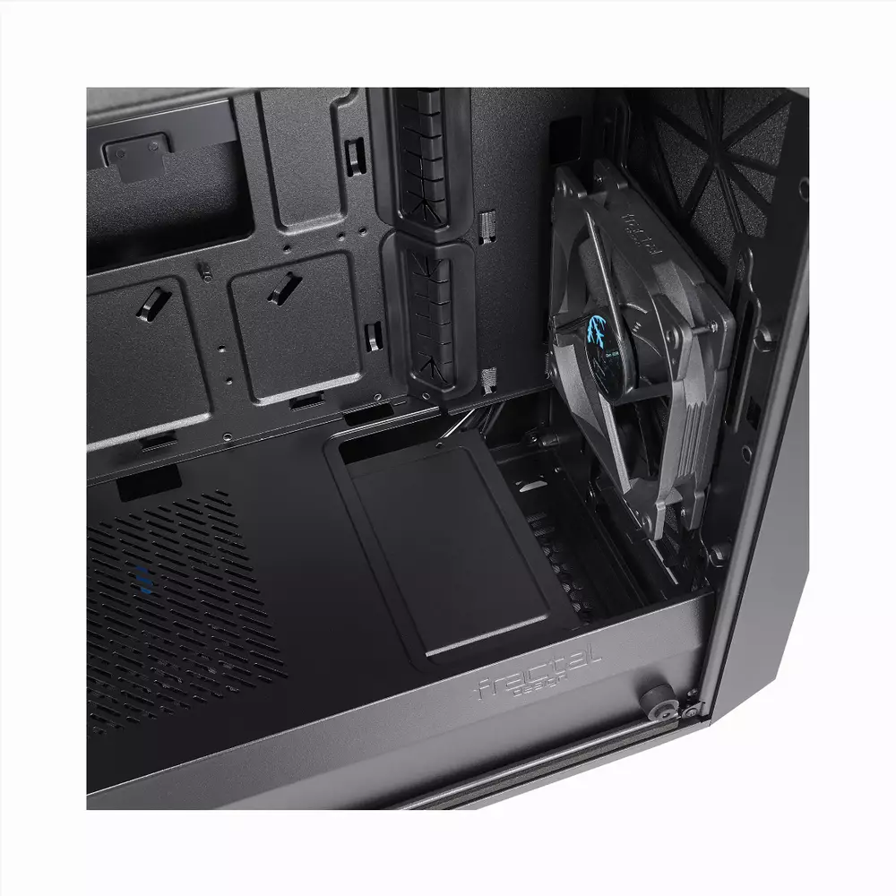 Кутия Fractal Meshify C Mini Dark Tempered Glass