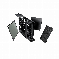 Кутия Fractal Meshify C Mini Dark Tempered Glass