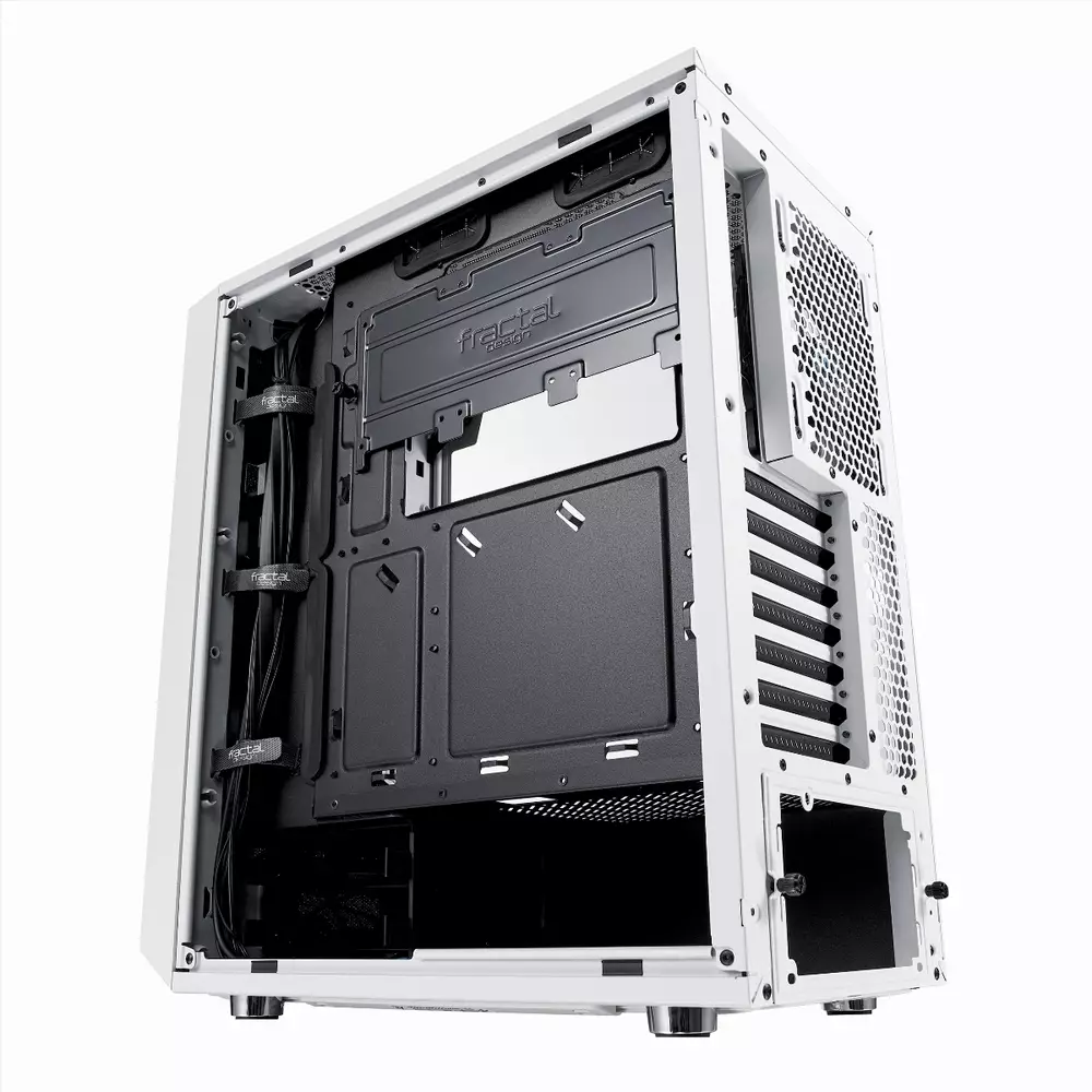 Кутия Fractal Meshify C Tempered Glass White