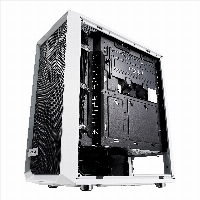Кутия Fractal Meshify C Tempered Glass White