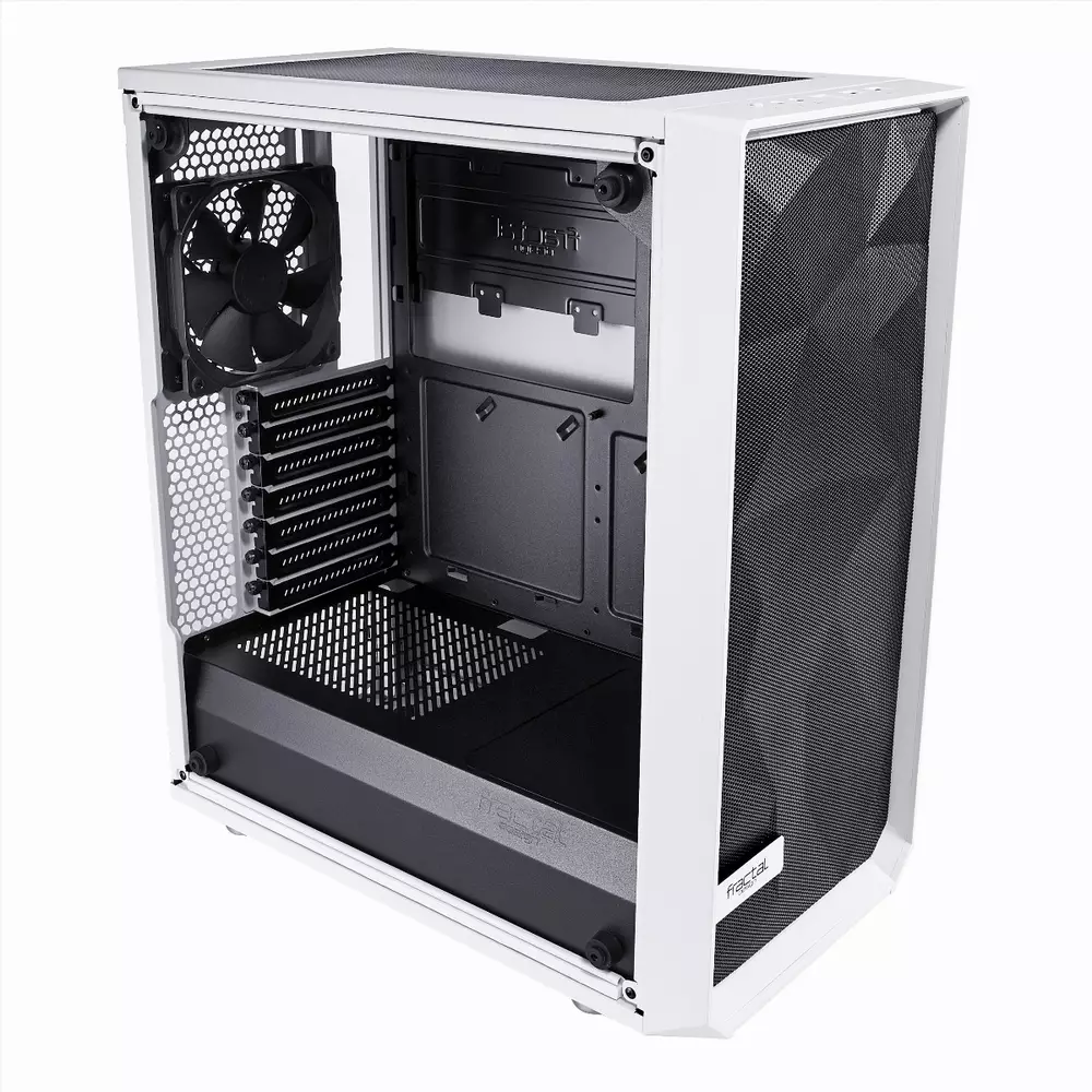 Carcasa Fractal Meshify C Tempered Glass White