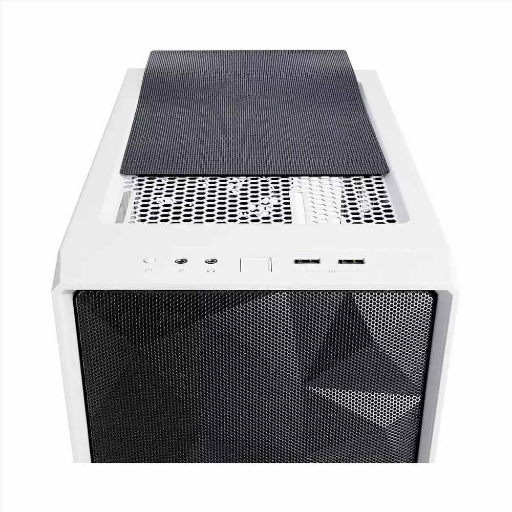Кутия Fractal Meshify C Tempered Glass White