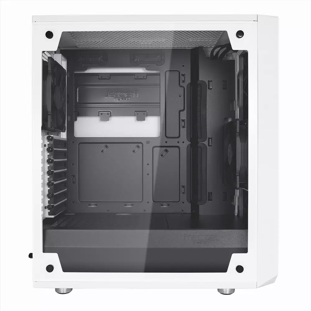 Кутия Fractal Meshify C Tempered Glass White