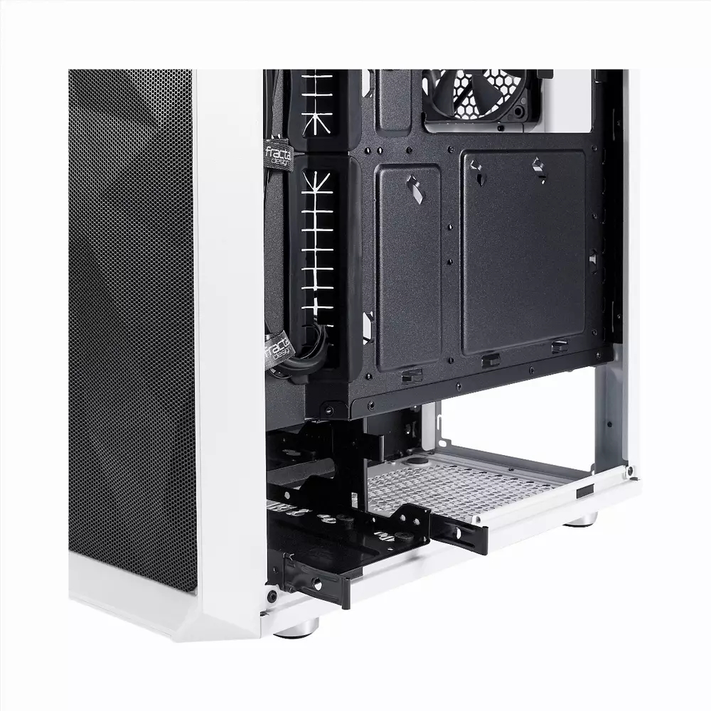 Кутия Fractal Meshify C Tempered Glass White