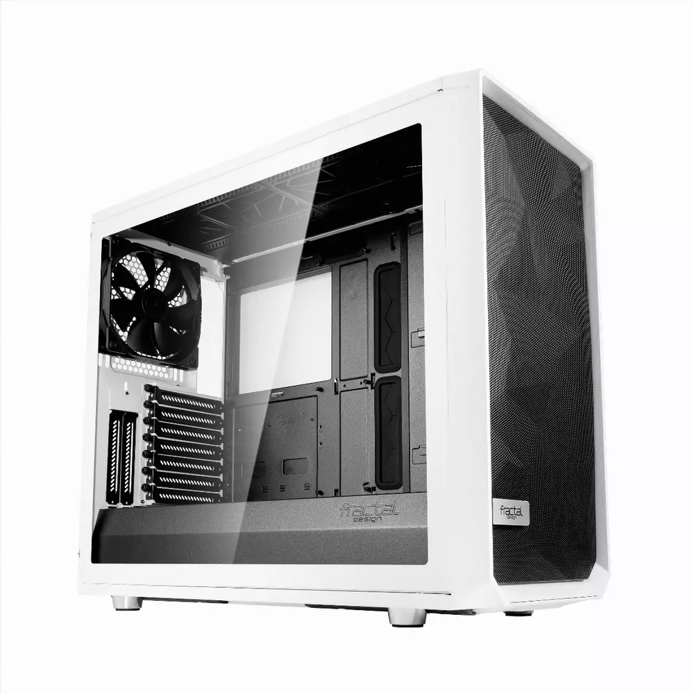 Кутия Fractal Meshify S2 Tempered Glass White