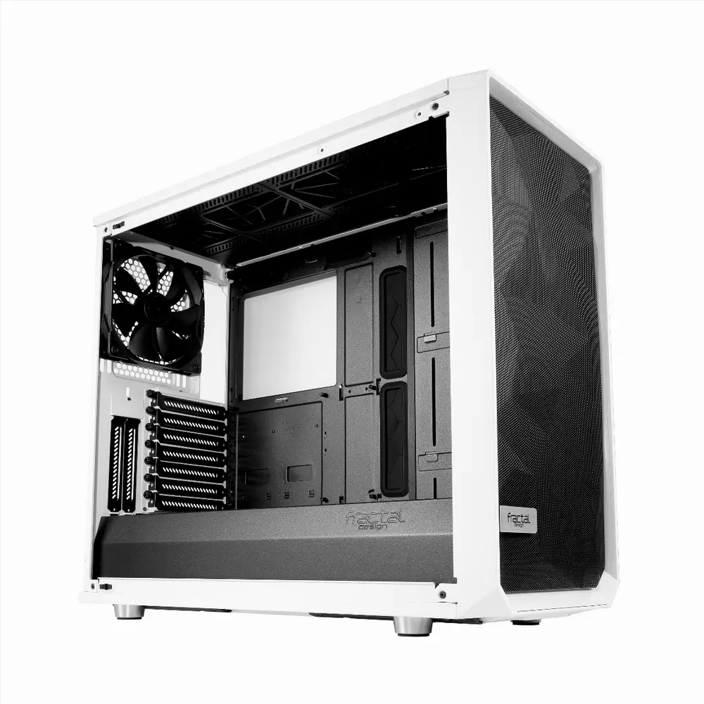 Кутия Fractal Meshify S2 Tempered Glass White