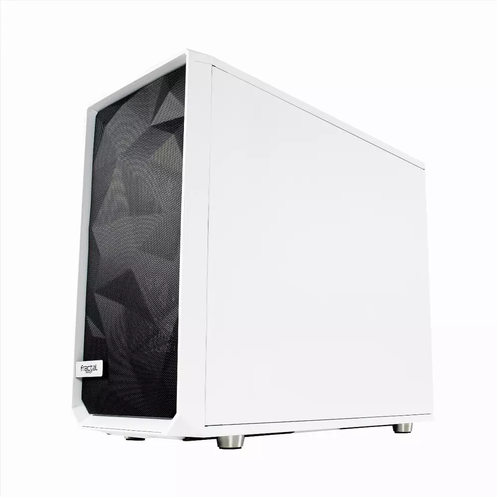 Кутия Fractal Meshify S2 Tempered Glass White