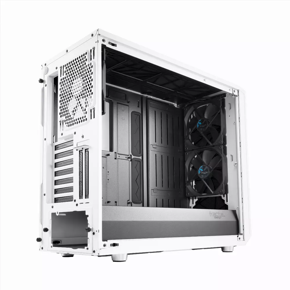 Кутия Fractal Meshify S2 Tempered Glass White