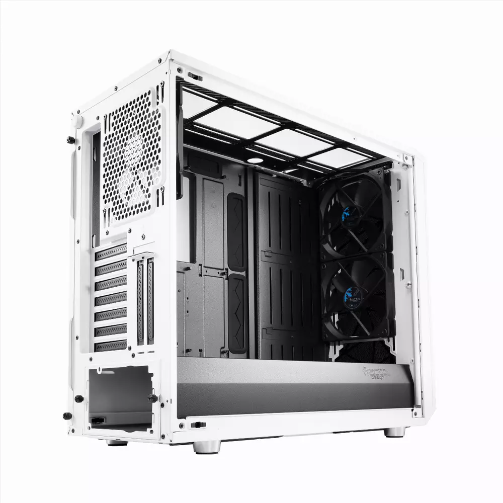 Кутия Fractal Meshify S2 Tempered Glass White
