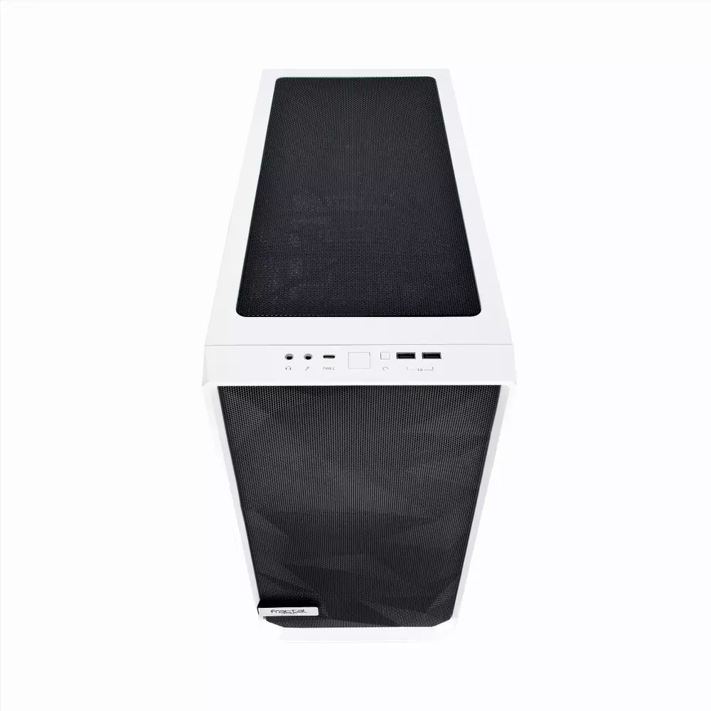 Кутия Fractal Meshify S2 Tempered Glass White