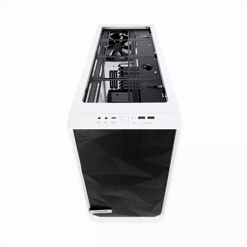 Кутия Fractal Meshify S2 Tempered Glass White