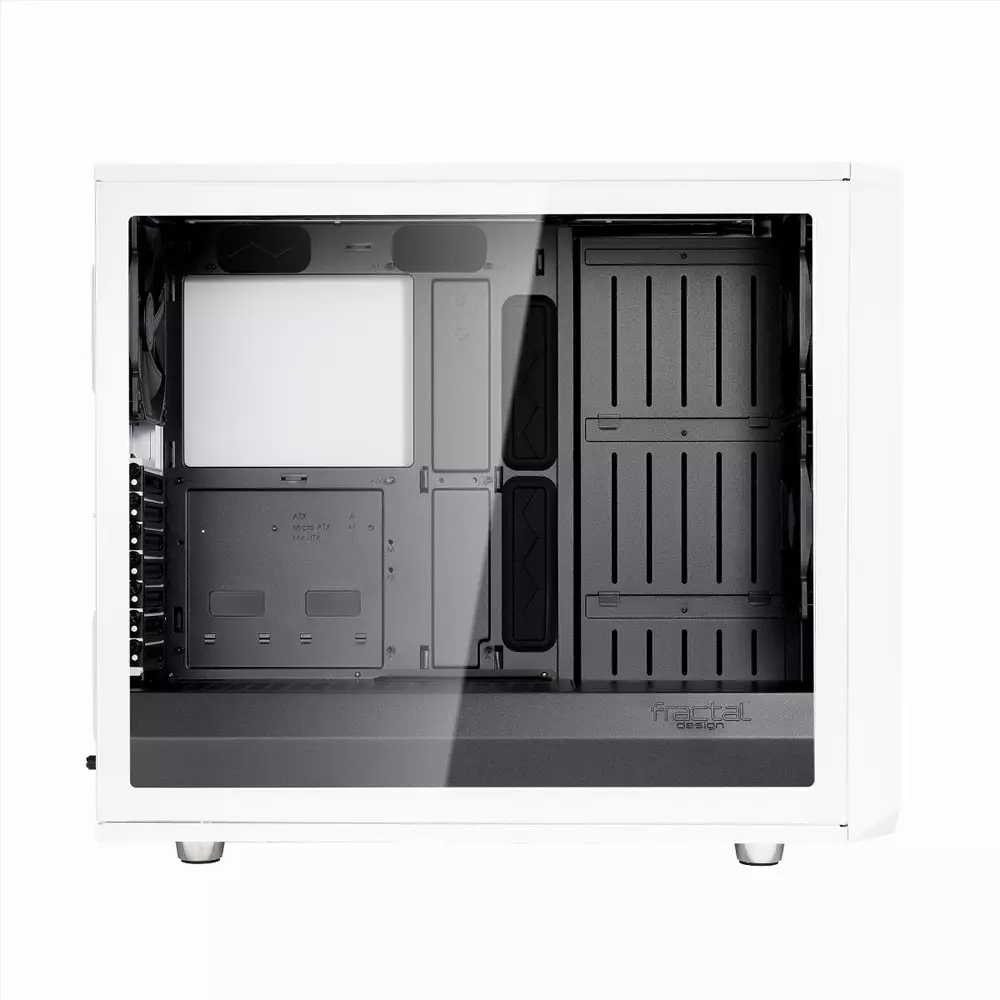Кутия Fractal Meshify S2 Tempered Glass White