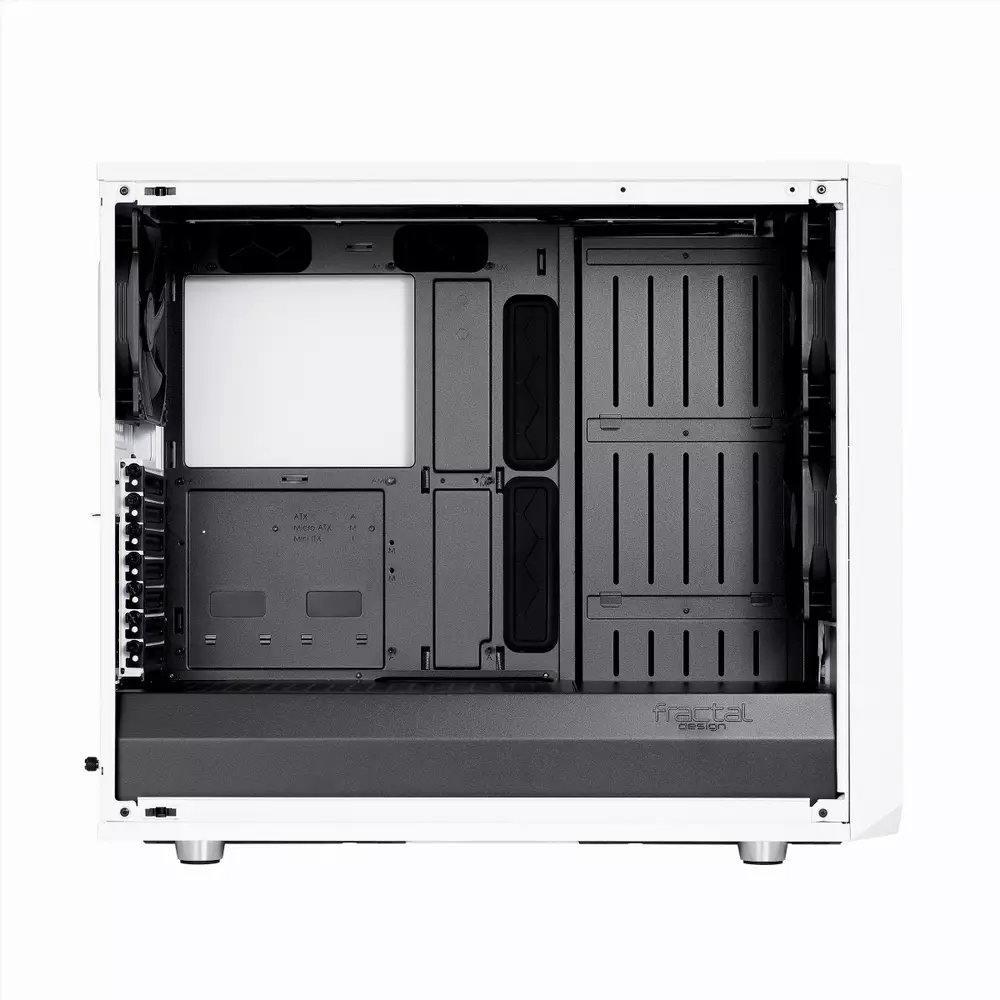 Кутия Fractal Meshify S2 Tempered Glass White