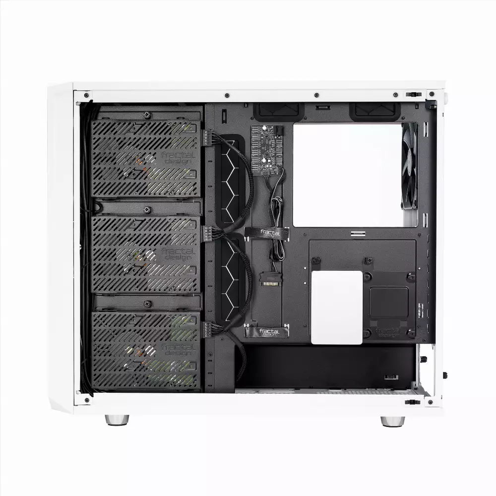 Кутия Fractal Meshify S2 Tempered Glass White