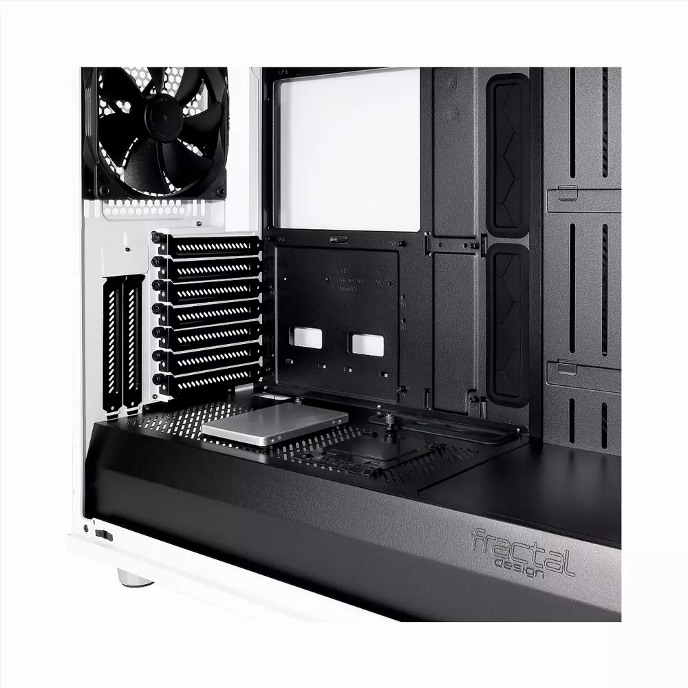 Кутия Fractal Meshify S2 Tempered Glass White