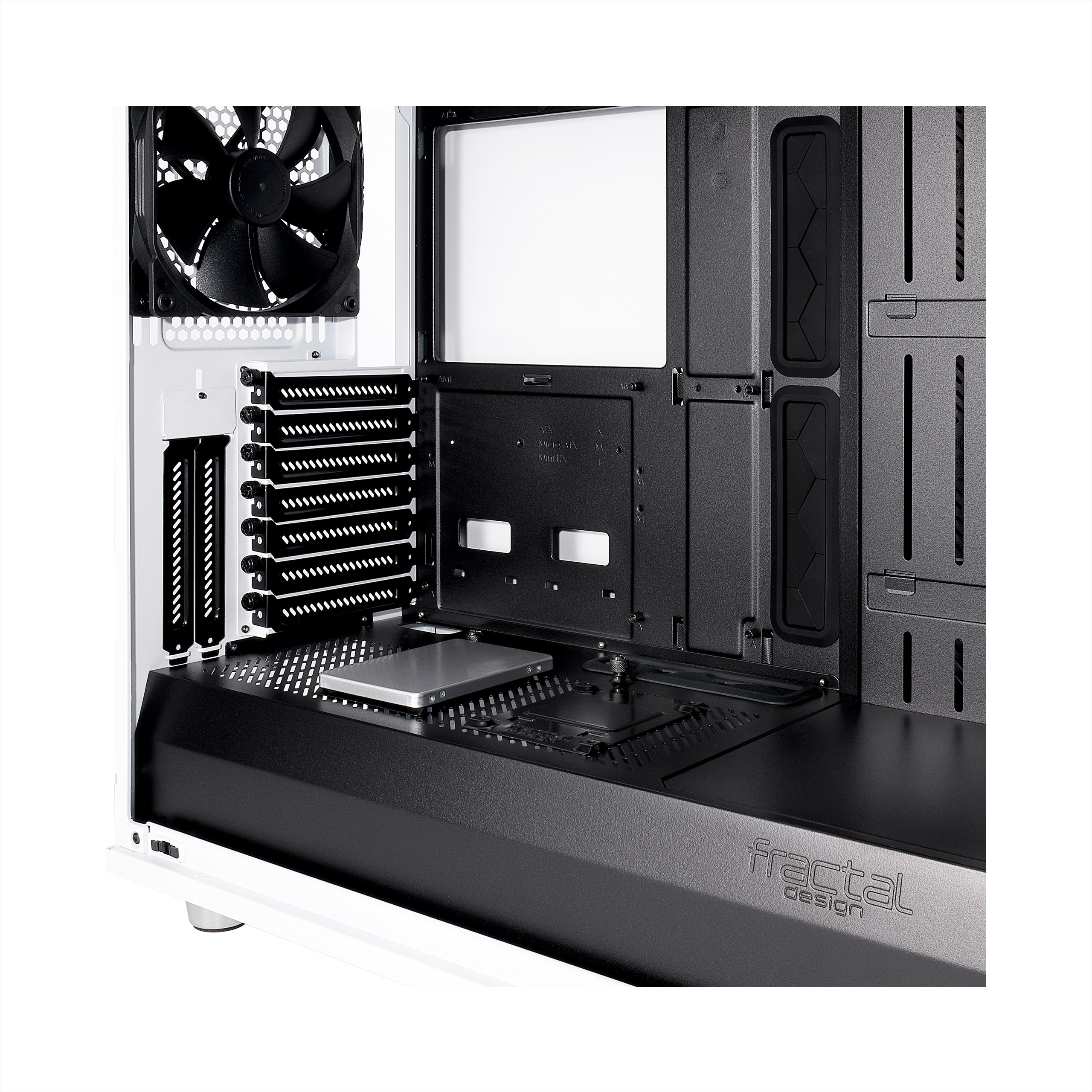 Кутия Fractal Meshify S2 Tempered Glass White
