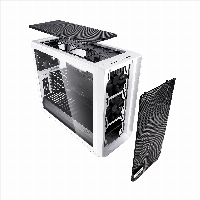 Кутия Fractal Meshify S2 Tempered Glass White