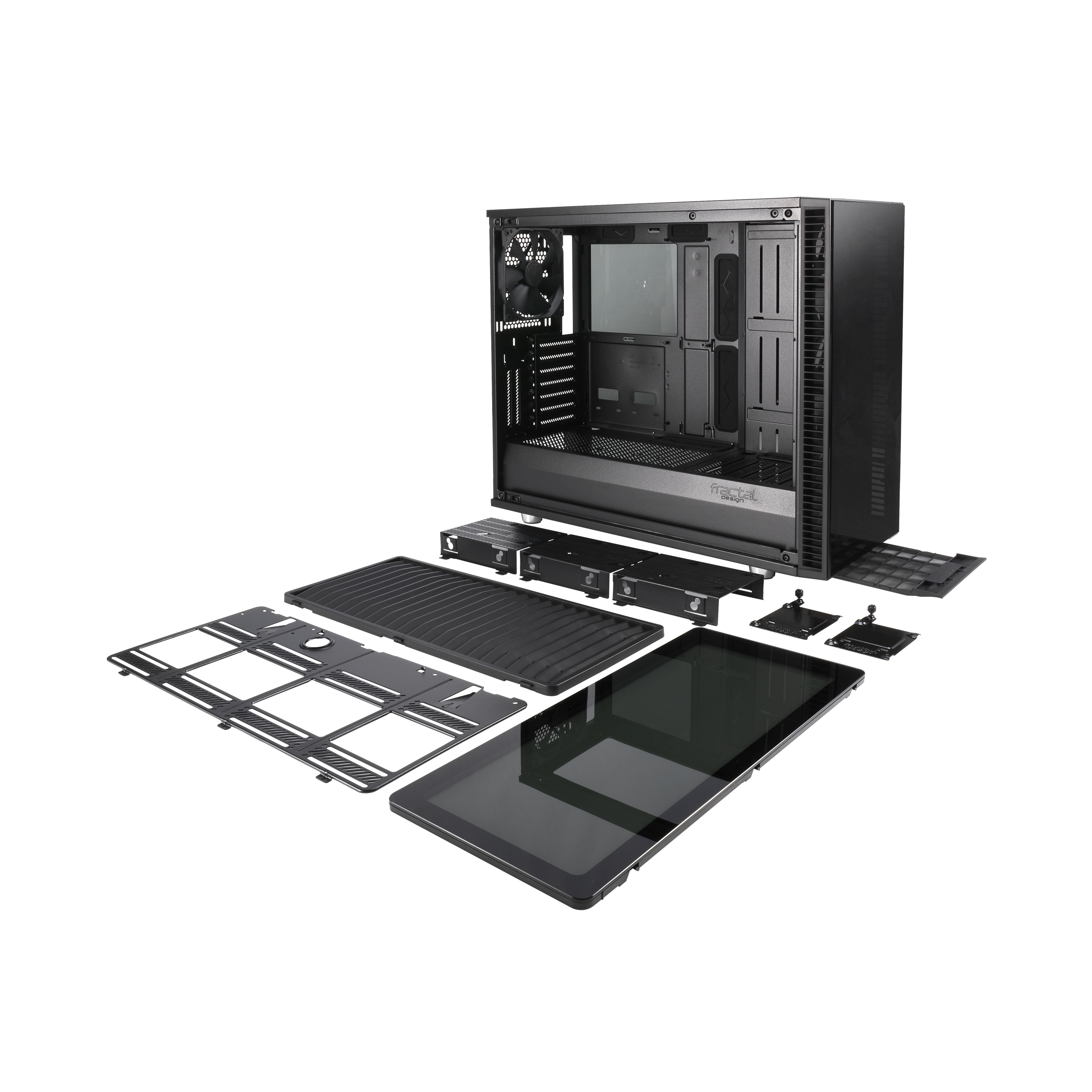 Кутия Fractal Define S2 Vision Blackout