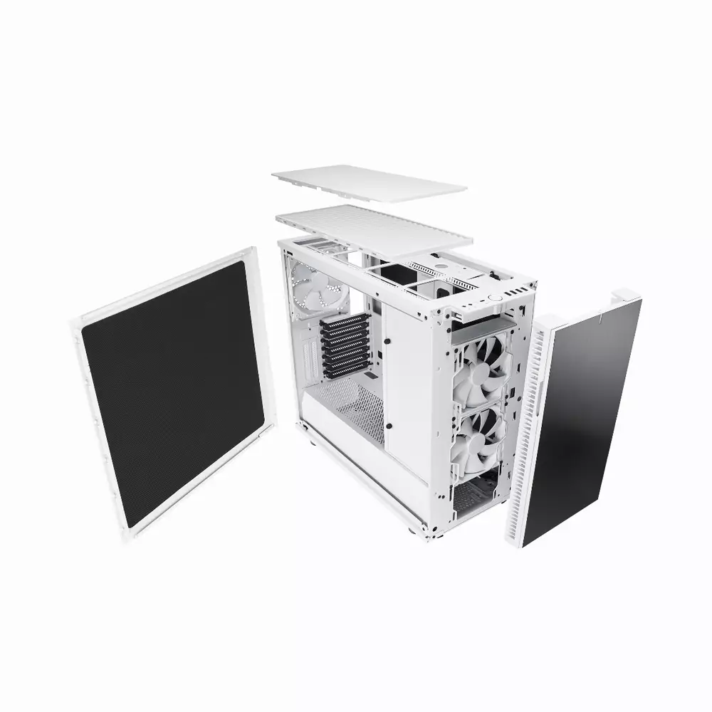 Кутия Fractal Define R6 USB-C White