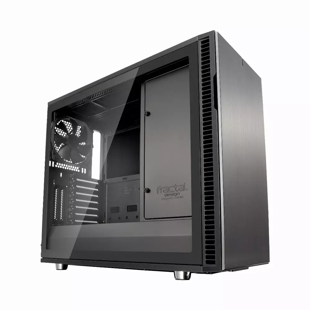 Кутия Fractal Define R6 USB-C Tempered Glass Gunmetal