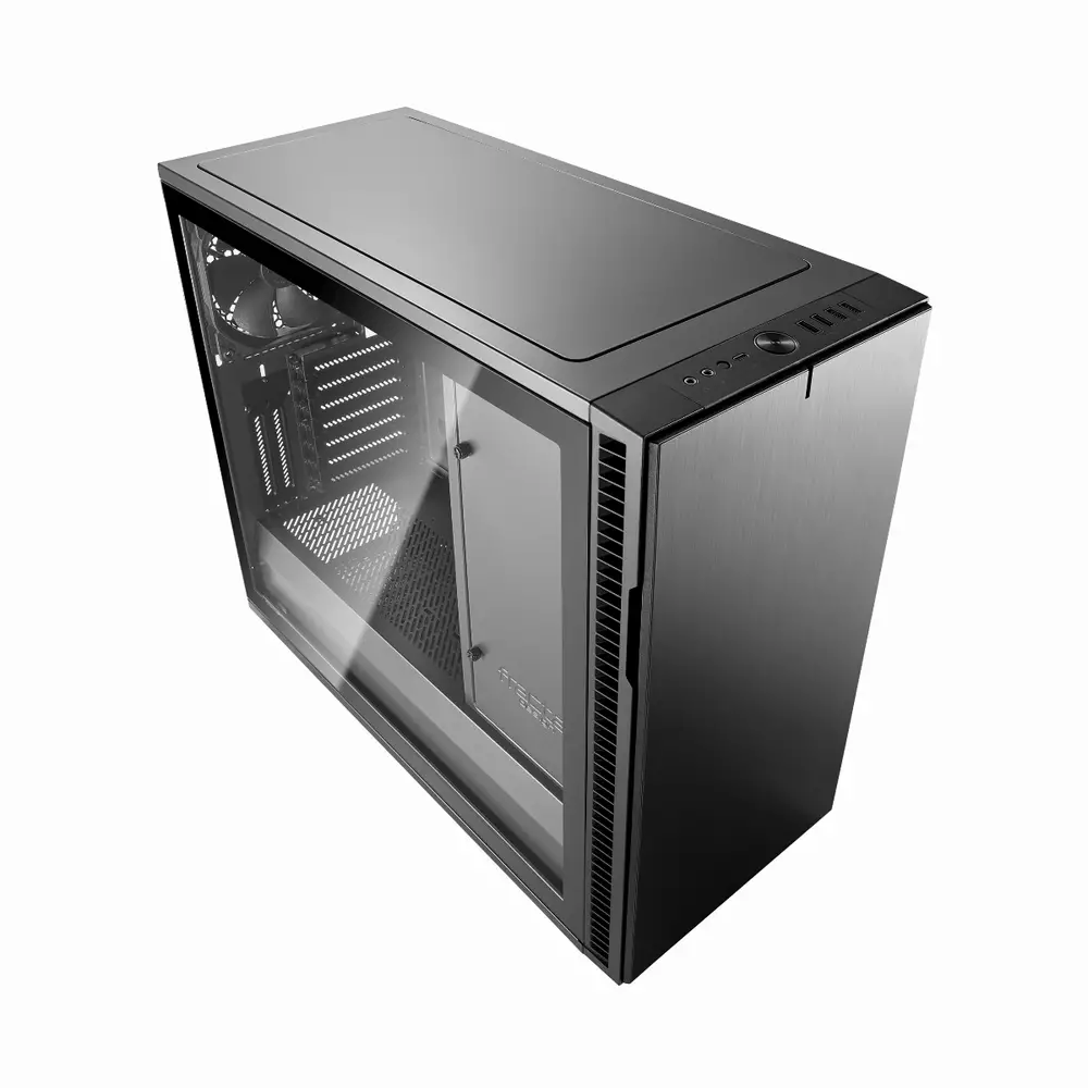 Кутия Fractal Define R6 USB-C Tempered Glass Gunmetal