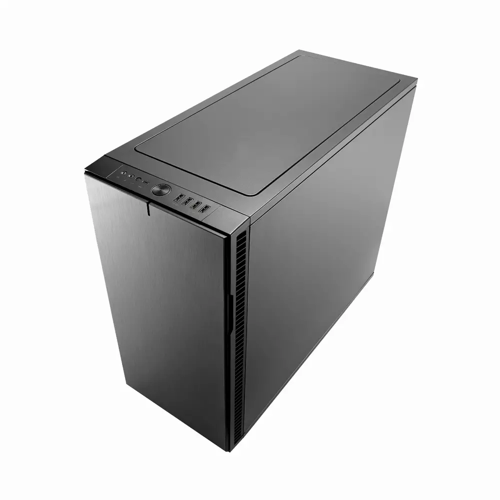 Кутия Fractal Define R6 USB-C Tempered Glass Gunmetal