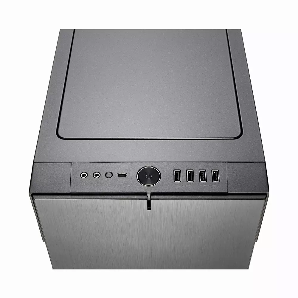 Кутия Fractal Define R6 USB-C Tempered Glass Gunmetal