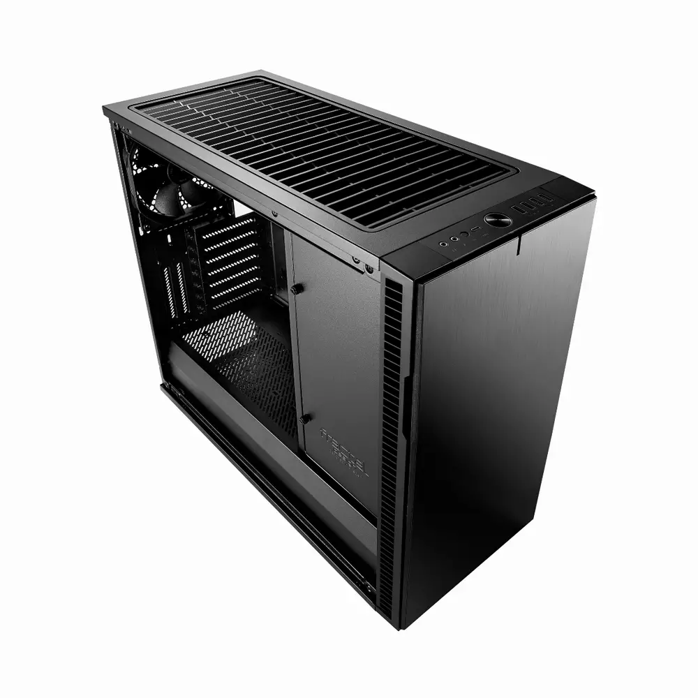 Кутия Fractal Define R6 USB-C Tempered Glass Blackout