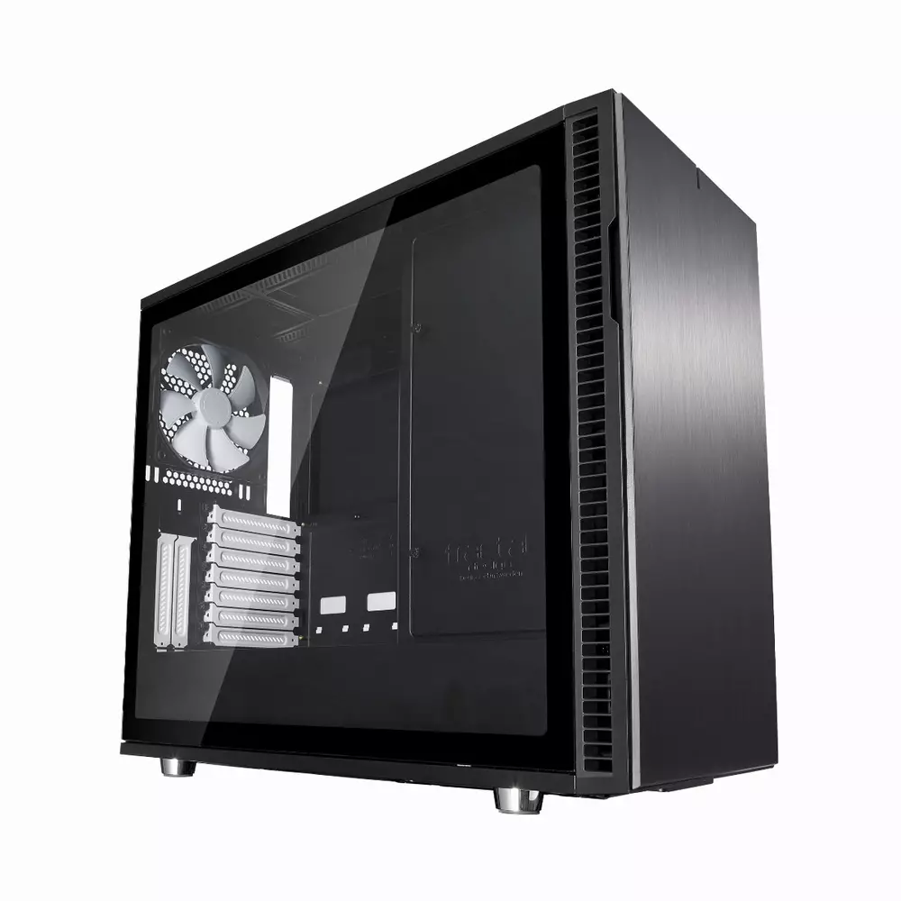 Кутия Fractal Define R6 USB-C Tempered Glass Black