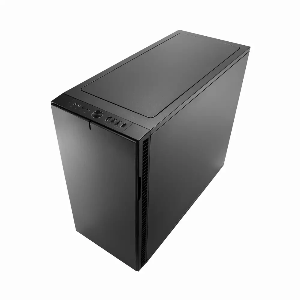 Кутия Fractal Define R6 USB-C Tempered Glass Black