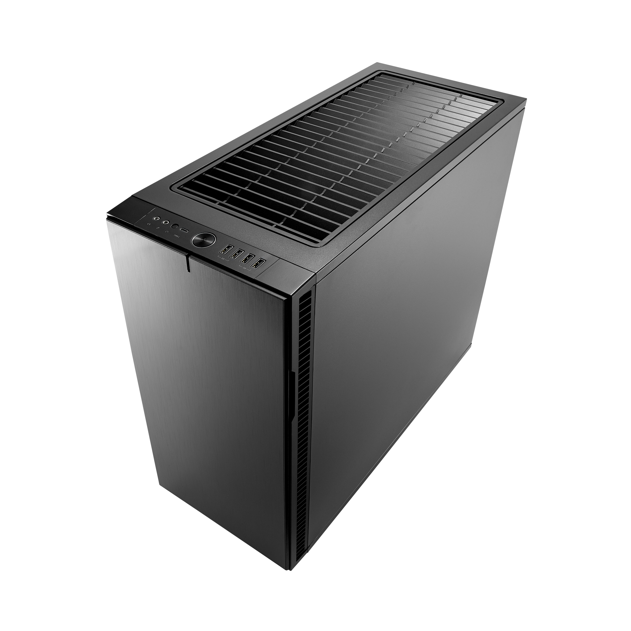 Кутия Fractal Define R6 USB-C Tempered Glass Black