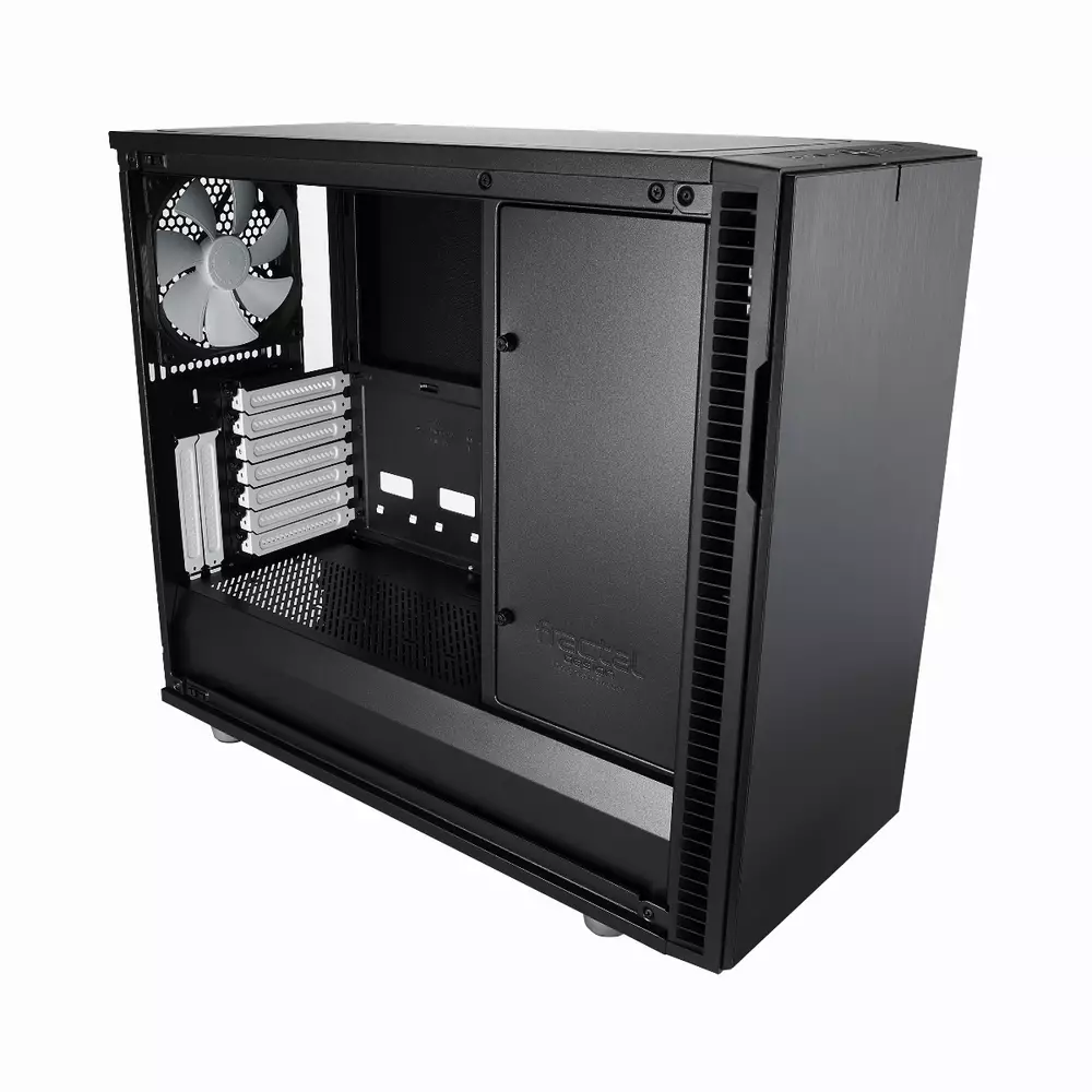 Кутия Fractal Define R6 USB-C Tempered Glass Black